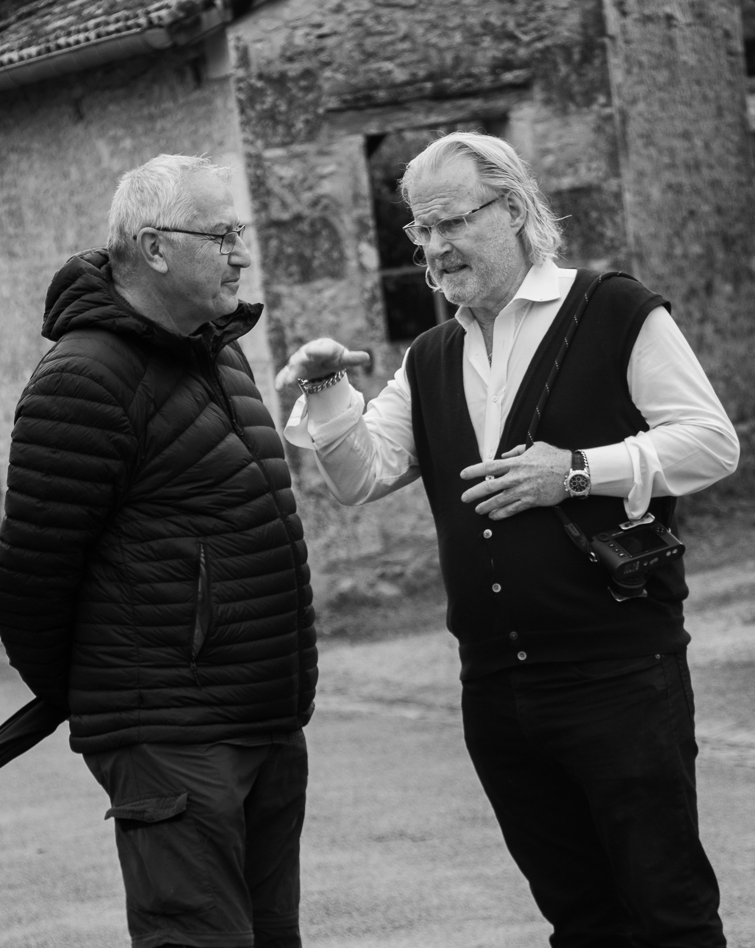 Alain Schroeder et Peter Turnley