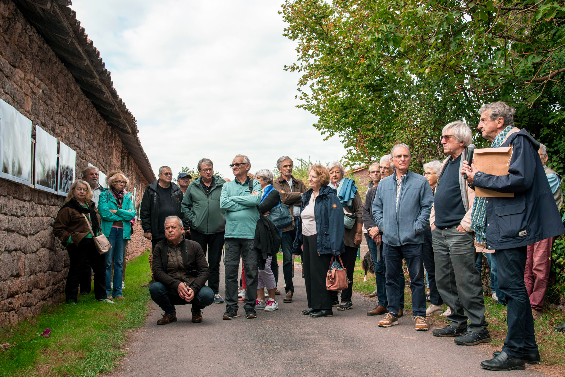 Visite commentée par Philippe Rochot