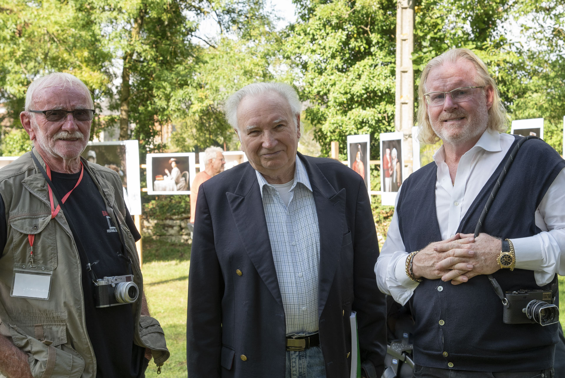 Christian Belloteau, Michel Hénot et Peter Turnley