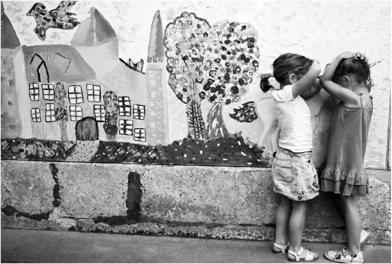 Pierre Delaunay _ Monochrome à l’école de Verteuil Sur Charente