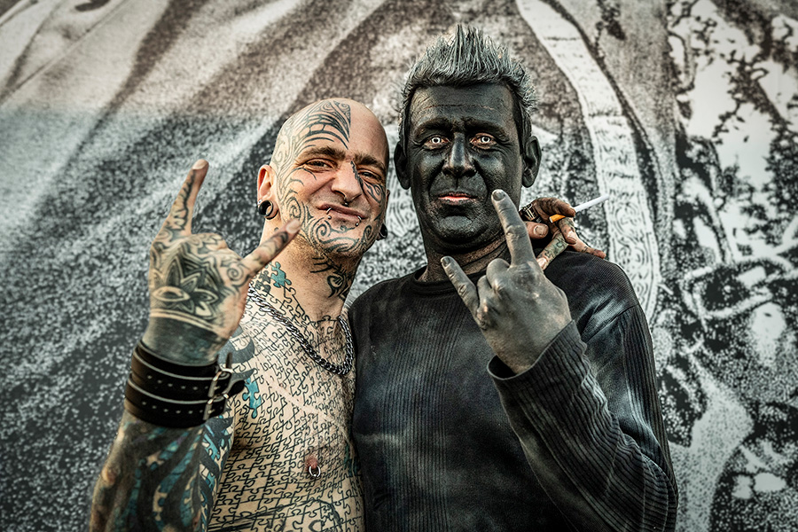 Festivaliers d'Hellfest