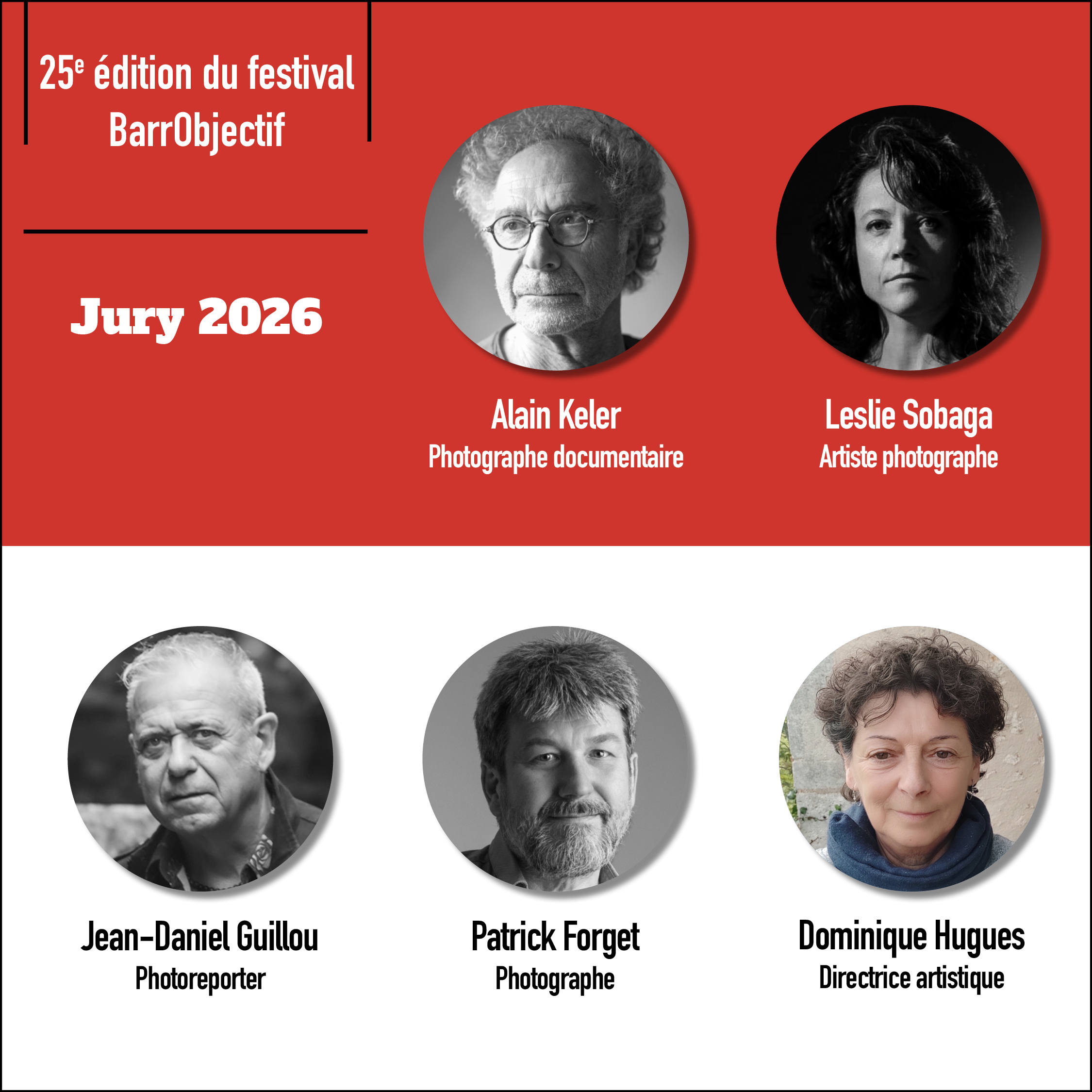 Jury de la 25e édition