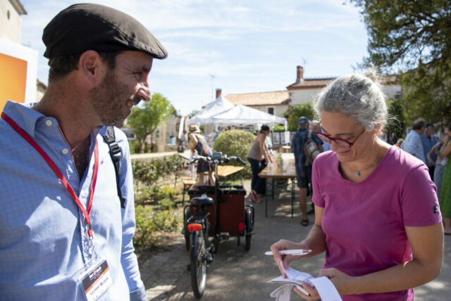 laurent Blandin et Hélène Barry © LL