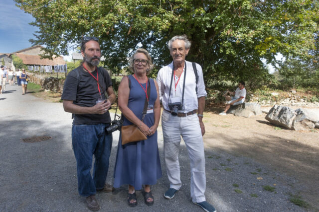 Laurent Demartini, Bénédite Topuz et Laurent Ouisse © FG