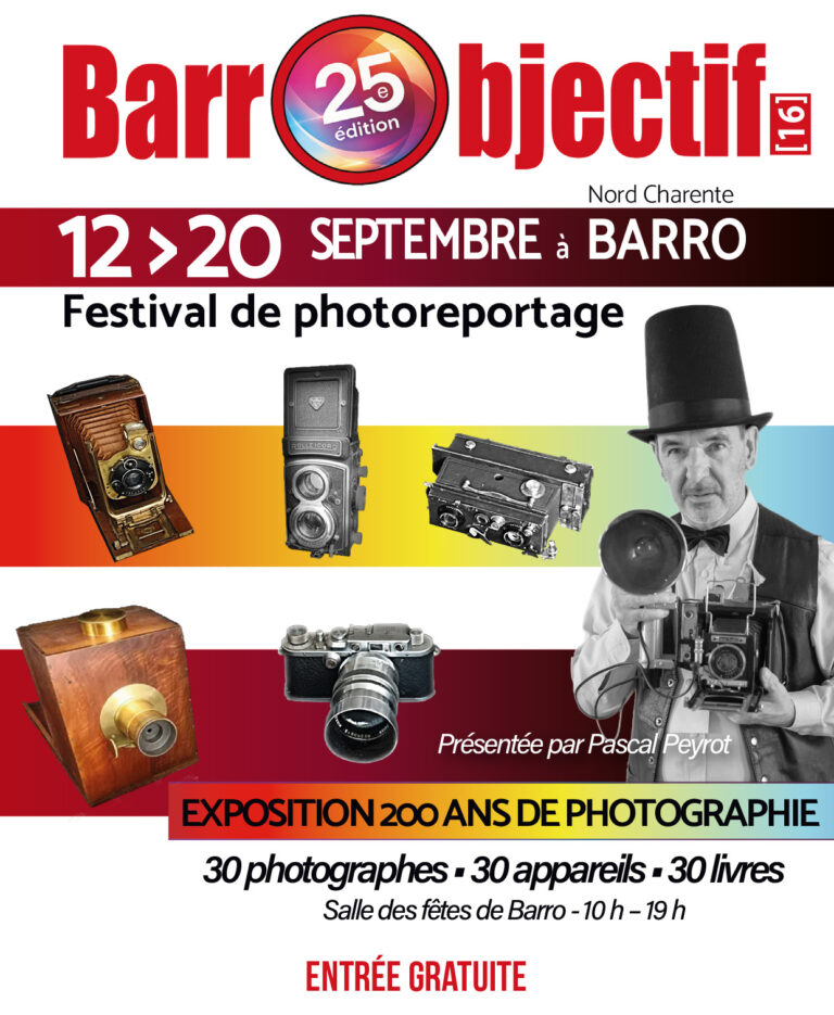 Pascal Peyrot _ 30 photographes, 30 appareils, 30 livres, 200 ans d&rsquo;histoire
